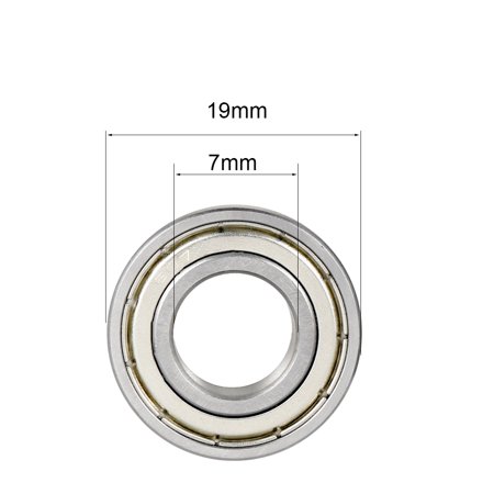 Подшипник 607z размеры