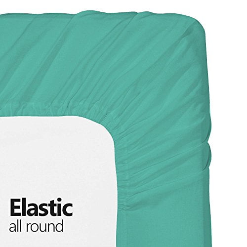 Twin Extra Long Fitted Sheet Only - Soft & Comfy 100% Cotton- By ...