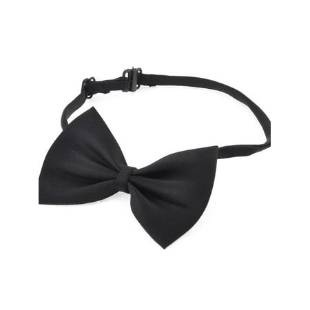 Tuxedo Suit Adjustable Strap Nylon Party Prom Bowknot Bow Tie Solid (Best Tie For Black Suit)