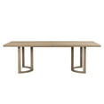 thumbnail image 7 of GDF Studio Modern Rectangular Dining Table with U-Shaped Trestle Base, Seats 8, 7 of 7