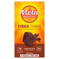 thumbnail image 3 of (2 pack) Metamucil GLP-1 Friendly Fiber Thins, Fiber Powder Food, Chocolate, 24 Count, 3 of 10