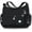 Black, variant on Crossbody Bag for Women Nylon Shoulder Purse Roomy Large Capacity Travel Purse Lightweight Messenger Satchel