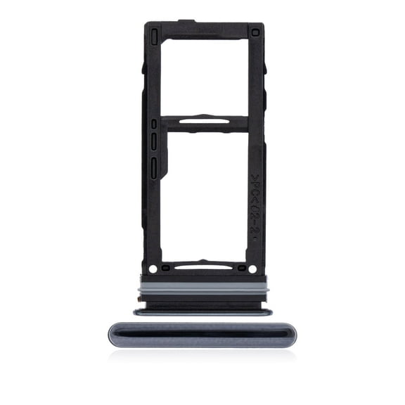 Replacement Single Sim Card Tray Compatible For Samsung Galaxy A72 (A725 / 2021) (Awesome Black)