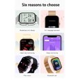thumbnail image 1 of Full Touch Sport Smart Watch Hombres Mujeres Ritmo cardíaco Rastreador de ejercicios Bluetooth llamada Smartwatch reloj de pulsera XianweiShao 8390605653353, 1 of 1