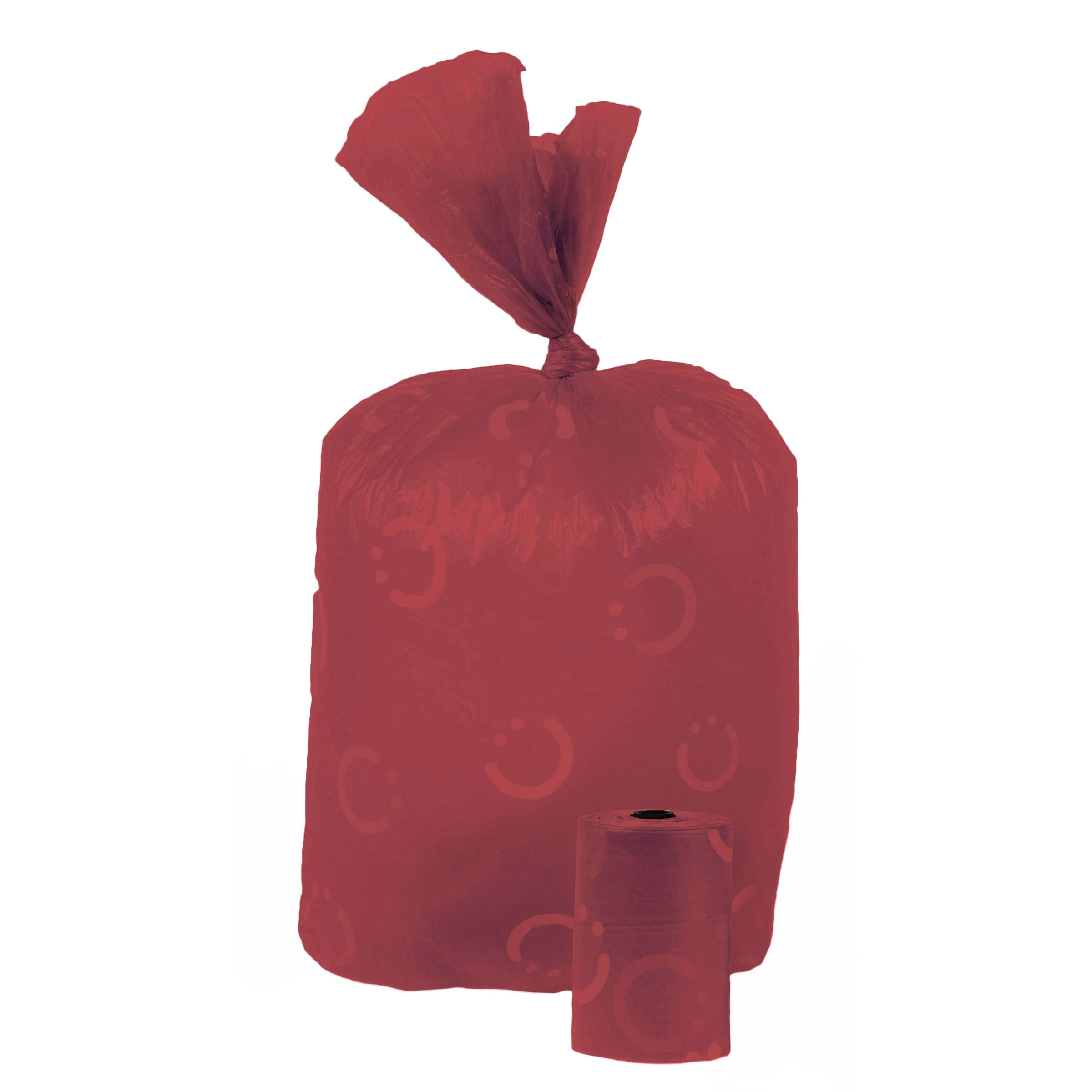 Ubbi Dog Poop Bags, Waste Bag Refill Rolls for Dogs, Leak Proof, Lavender Scented, 144 Count, Red