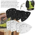 thumbnail image 7 of 4 Set 039065005001 Mouse Sander Replacement Pads for Ryobi Ridgid Homelite CFS1503K CFS1503 CFS1502 CFS1503G Corner Cat Sander, Includes Mouse Sander Replacement Pads (4) & Backing Platen (4), 7 of 7