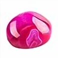 thumbnail image 3 of June&Ann Fuchsia Agate Palm Stones Healing Gemstone Therapy Worry Crystal Stones for Meditation Chakra Balancing Collection, Irregular Shape, 3 of 4