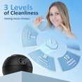 thumbnail image 4 of VANECL Ultrasonic Retainer Cleaner Machine for Dentures,42kHz Portable Denture Cleaner with 3 Modes ,200ml Digital Timer and 2 UVC for Denture,Aligner,Braces,Jewelry, 4 of 10