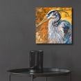thumbnail image 6 of Epic Art 'Great Blue Heron' by St. Hilaire Elizabeth, Acrylic Glass Wall Art, 12"x12", 6 of 8