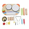 thumbnail image 2 of Baby Musical Instrument, Drum Educational Toddler Musical Instrument Early Learning Knocking Piano  for Children, 2 of 7