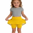 thumbnail image 5 of KAUOD Girls Athletic Skorts Tennis Skirt Elastic Waist Golf Workout Skirts Flowy Running School 𝗨niform Mini Skirt, 5 of 5