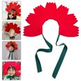 thumbnail image 4 of KAKOWELY Diadema de corona de flores, banda para el cabello con flores, tocado de guirnalda, accesorio para el cabello para niñas, 4 of 4