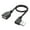 Bend left, variant on Efficient USB 2.0 Extension Cable 90 Degree Angled Cord 480Mbps Fast for Easy Access in Compact Areas