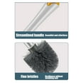 thumbnail image 5 of Multifunctional Wall-Mounted Double Head Toilet Brush, Long Handle for Dead Corner Cleaning, Built-in Tray & Non-Slip Base, Soft Bristles for Gentle Effective Cleaning, 5 of 6