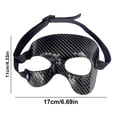 thumbnail image 3 of Mascarilla deportiva para fitness, atletismo, fútbol, protector nasal, protector facial para niños, adolescentes, mujeres, hombres, lucha libre, 3 of 5