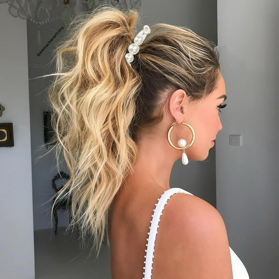 WRITWAA Ponytail Holder Hair Claw Plastic Hair for Women 1 Piece