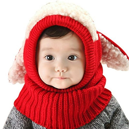 IMLECK Magnificent Baby Unisex-Warm Puppy Cloak Scarf Shawl Baby Infant Smart Hat - 2019 Best Gift in USA