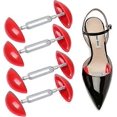 thumbnail image 1 of KAIYANG Juego de 4 hormas para zapatos rojas - Hormas para zapatos mini ajustables - Largo elástico, 1 of 5