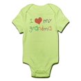 thumbnail image 1 of CafePress - Kids I Love My Grandma Infant Bodysuit - Baby Light Bodysuit, 1 of 1