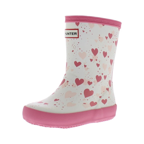 Hunter First Classic Boot PS Girls Shoes Size 12, Color: Ivory