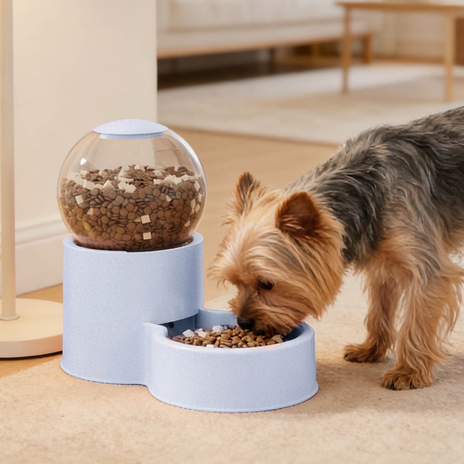 Automatic Smart Cat Feeder and Water Dispenser for Indoor Use Pet Supplies Runtime Auto Feeding and Hydration Solution for Cats and Small Dogs