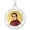 White, variant on Saint John Neumann Religious Medal Color - 3/4 Inch Size of a Nickel -Sterling Silver