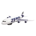thumbnail image 1 of Large Aircraft Universal Walking Toy 360 Rotating Colorful Light Music Airliner Model For Kids Take Off Spin Driving Fun Interactive Toy With Light And Sound Effects 14.17X4.33In, 1 of 9