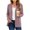 Purple women open front cardigan a1, variant on Tusihei Women's Open Front Cardigan Long Sleeve Button Down Lightweight Work Cardigan Jacket Casual Basic Coat Fall Winter Layering Outwear, Pink S