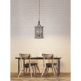 thumbnail image 4 of 202806A-Eglo Lighting-Verona - Three Light Pendant-Brushed Nickel Finish    -Traditional Installation, 4 of 6
