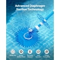 thumbnail image 3 of Automatic Suction Pool Vacuum Cleaner with 12 Hoses for Inground and Above Ground Pools Up to 20 x 35 ft, 3 of 7