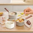 thumbnail image 3 of Ovzne Aromatic Box Of Plastic Racks 4 Compartments Container For Condiment Airtight Dampproof Organizer Of Condiments To Kitchen And Barbecue On Clearance, 3 of 5