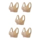 thumbnail image 3 of Sujetador push-up Minnieouse para mujer sin costuras soporte inalámbrico albaricoque L, 3 of 6