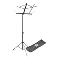 thumbnail image 2 of On Stage Classic Single-X Keyboard Stand + Alesis ASP-2 Universal Piano-Style Sustain Pedal + On Stage Compact Sheet Music Stand, Black with Bag + On Stage Instrument Cable, 10 ft., 2 of 5