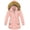 Pink, variant on Girl's Down Alternative Long Parka Sherpa Fleece Lined Kids Winter Coats Warm Comfortable Insulated Puffy Jacket Navy Blue 10-12