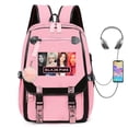 thumbnail image 3 of Sam BLACKPINK Mochila Para Mujeres Hombres Estudiante Gran Capacidad Transpirable Impresión Moda Personalidad Bolsas Multiusos, 3 of 4