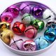 thumbnail image 2 of Campanas cruzadas para árbol de Navidad, cascabeles coloridos hechos a mano para fiesta, manualidades DIY, accesorios para mascotas, 10/20 piezas, 2 of 4