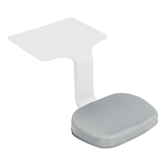 ECR4Kids The Surf Portable Activity Lap Desk with Seat Cushion, Flexible Seating, Grey, 10-Pack