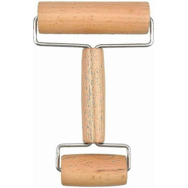 Rolling Pin, Wooden Rolling Pizza Roller, Wooden Rolling Pin, Natural Wood