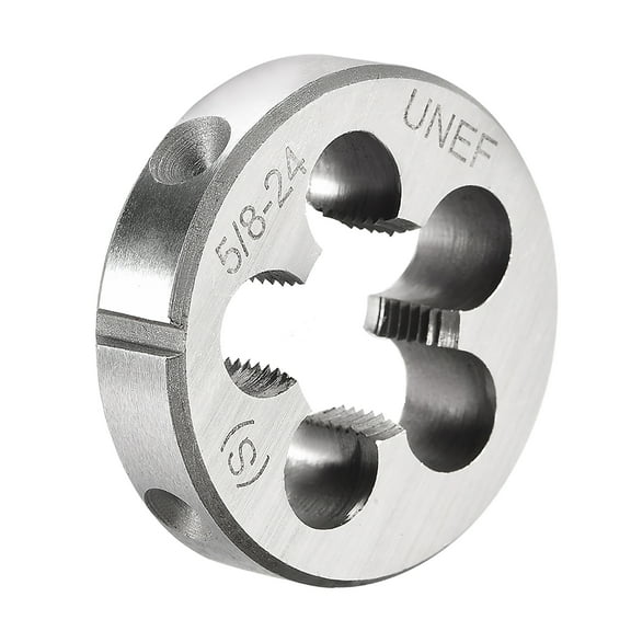 Uxcell 5/8-24 UNEF Alloy Tool Steel Machine Thread Round Threading Dies