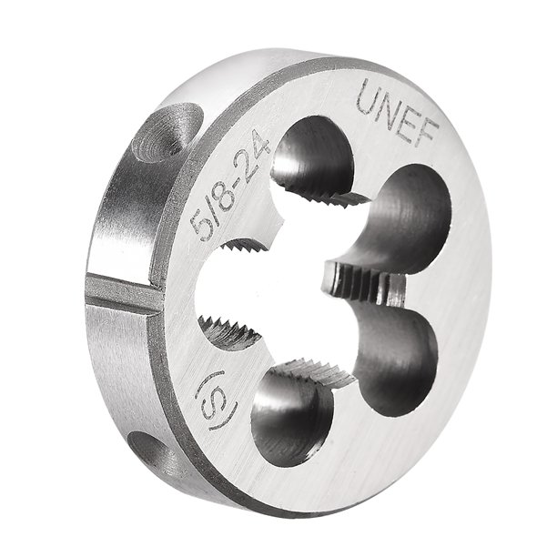 5/824 UNEF Round Dies Machine Thread Dies, 1.5" OD Round Threading