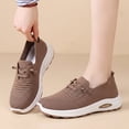 thumbnail image 4 of Willtoo Orthopedic Shoes for Women Mesh Breathable Non Slip Sneakers Arch Support Relaxed Walking Shoes Versatile Slip on Lace Up, 4 of 5