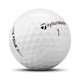 thumbnail image 2 of Pelotas de golf TaylorMade TP5X 2021 blancas, 2 of 3