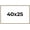 Liscio Argeto, variant on 40x25 Frame Brushed Silver Solid Wood Picture Frame | 0.75 Inch Moulding Width | Rabbet Depth 0.75