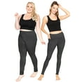 thumbnail image 2 of Stretch Is Comfort Women's High Waist Oh so Soft Full Length Leggings with Pocket| Xsmall- 5x, 2 of 6