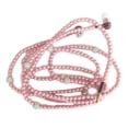 thumbnail image 2 of Auriculares con cuentas de 3,5 mm para teléfonos inteligentes, estilo en la oreja, auriculares con cable, estéreo, deportivos, micrófono incorporado, auriculares manos libres eigraketly DZ7450-02B, 2 of 2