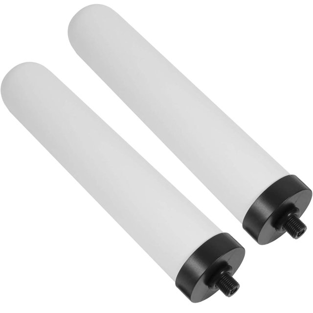 ZHAOCHENG Filtro de cartucho cerámico, cartucho de vela lavable de 10 pulgadas y filtro cerámico de repuesto Home Dome, Logic® FL-005, compatible con Doulton® Ultracarb®