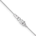 thumbnail image 4 of 14K White Gold Wg .65mm D/C Round Open Link Cable Chain (20 X 0.65) Made In South Africa pen195-20, 4 of 5