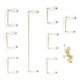 thumbnail image 1 of Estabilizador De Tornillo De PCB, Estabilizador De Teclado Mecánico Conveniente Para Bricolaje Para Teclado Mecánico, 1 of 8