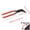 264mm 45° Angled Sheet Metal Seamer, variant on 180 Degree Sheet Metal Bending Pliers Straight Jaw Hand Bender for Metal Sheet Bending Work