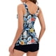 thumbnail image 4 of Trajes de baño de dos piezas para mujer Traje de baño con control de barriga Tankini Ropa de playa Traje de baño Fridja  nalpqowj54724, 4 of 4